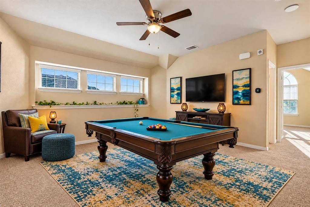 305 Fountain Creek Court, Ovilla, TX 75154 Game Room-Virtually Staged