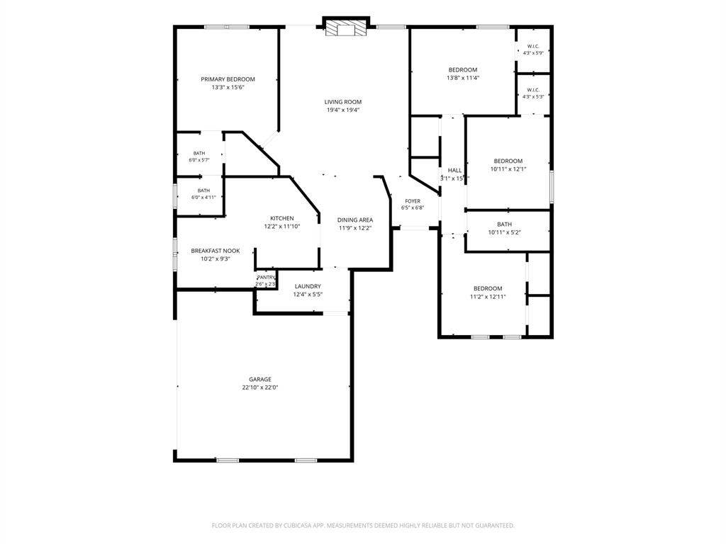 544 Jason Street, Robinson, TX 76706 Floor plan