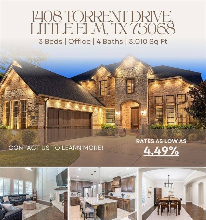 Property photo for 1408 Torrent Drive, Little Elm, TX