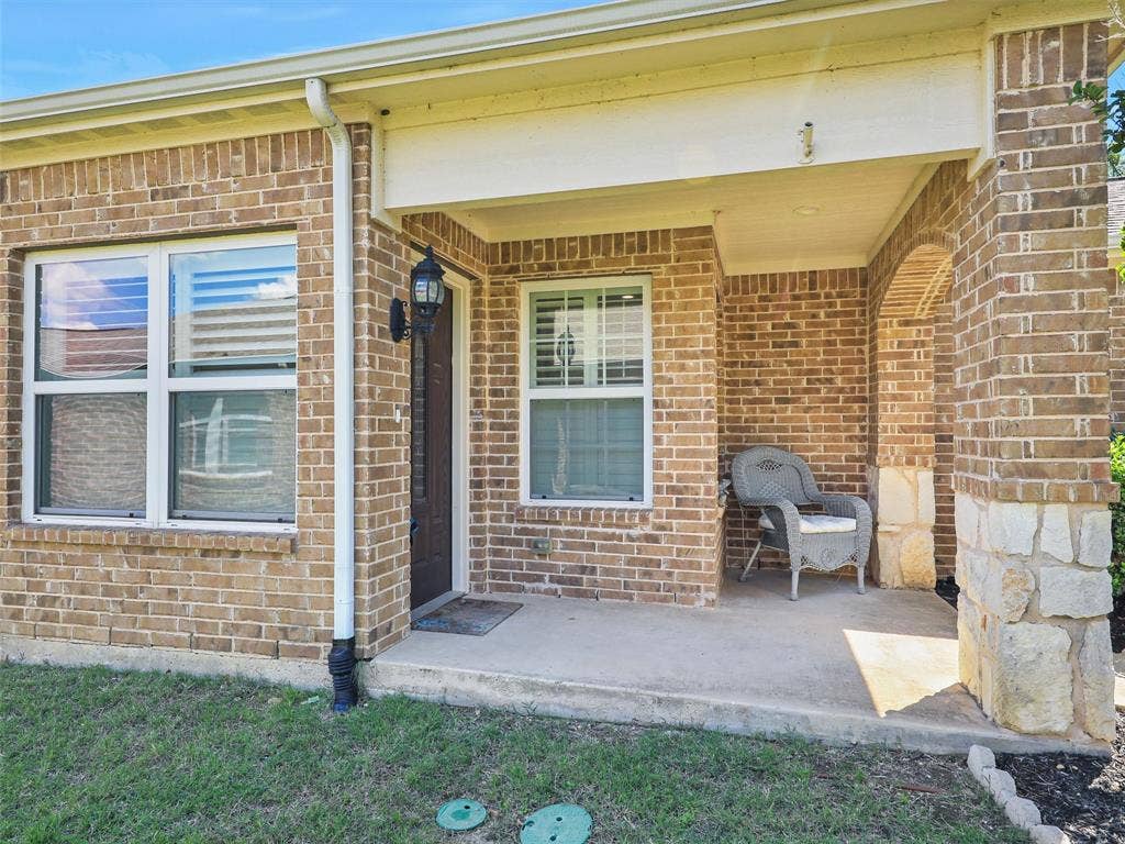 7470 Birmingham Forest Drive, Frisco, TX 75036 Entrance to property with a patio