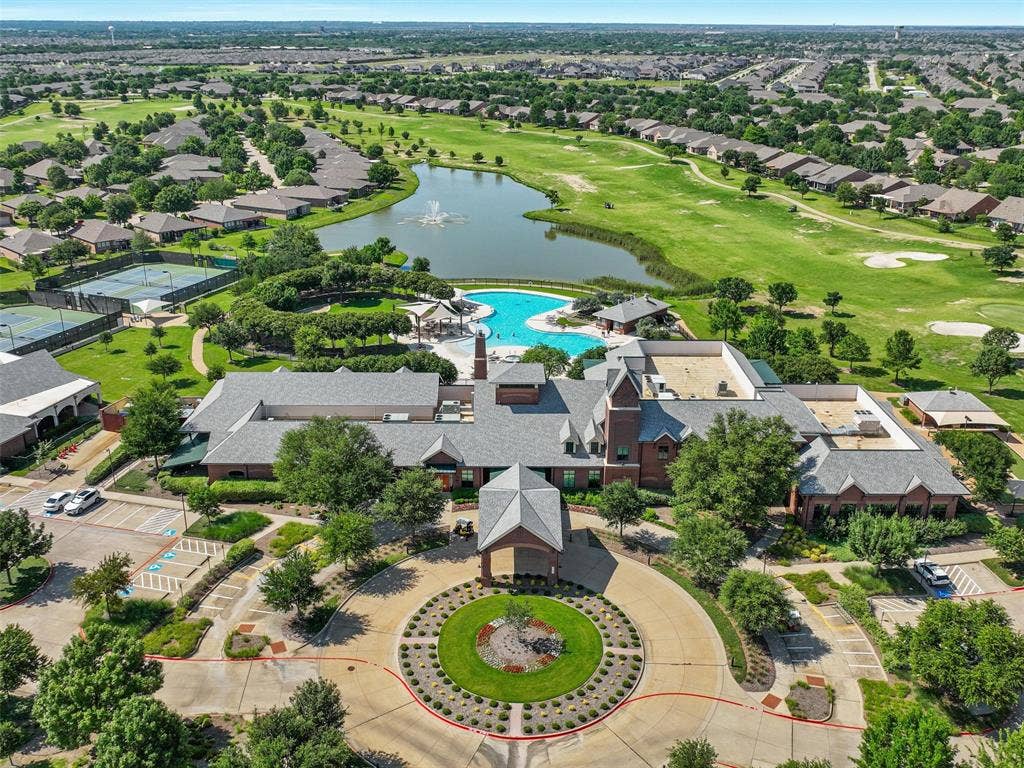 7470 Birmingham Forest Drive, Frisco, TX 75036 Bird's eye view of Frisco Lakes Main Amenity Center