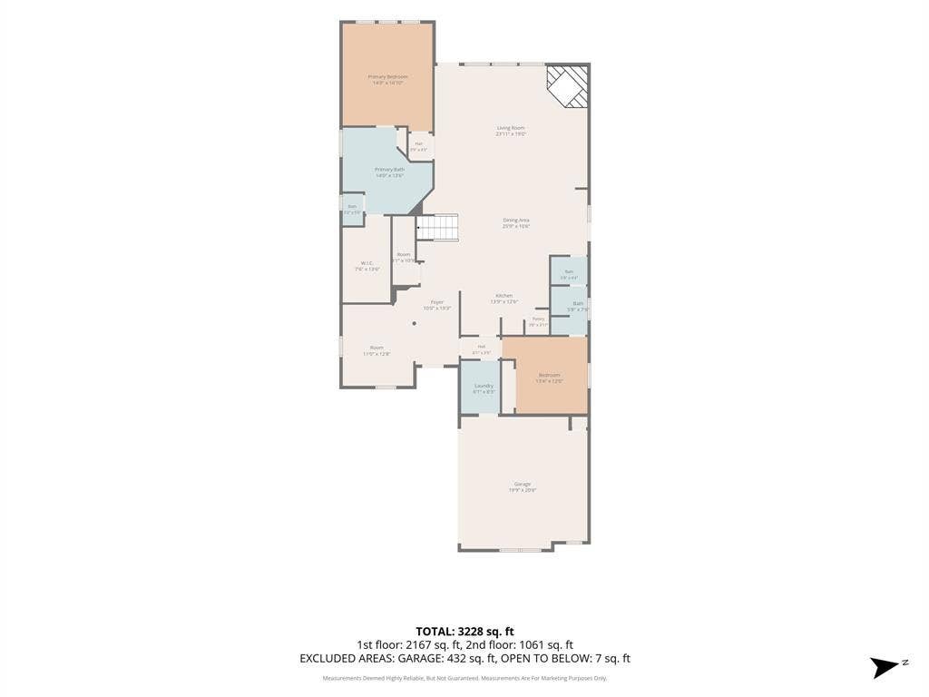 750 Village Green Drive, DeSoto, TX 75115 First Floor plan