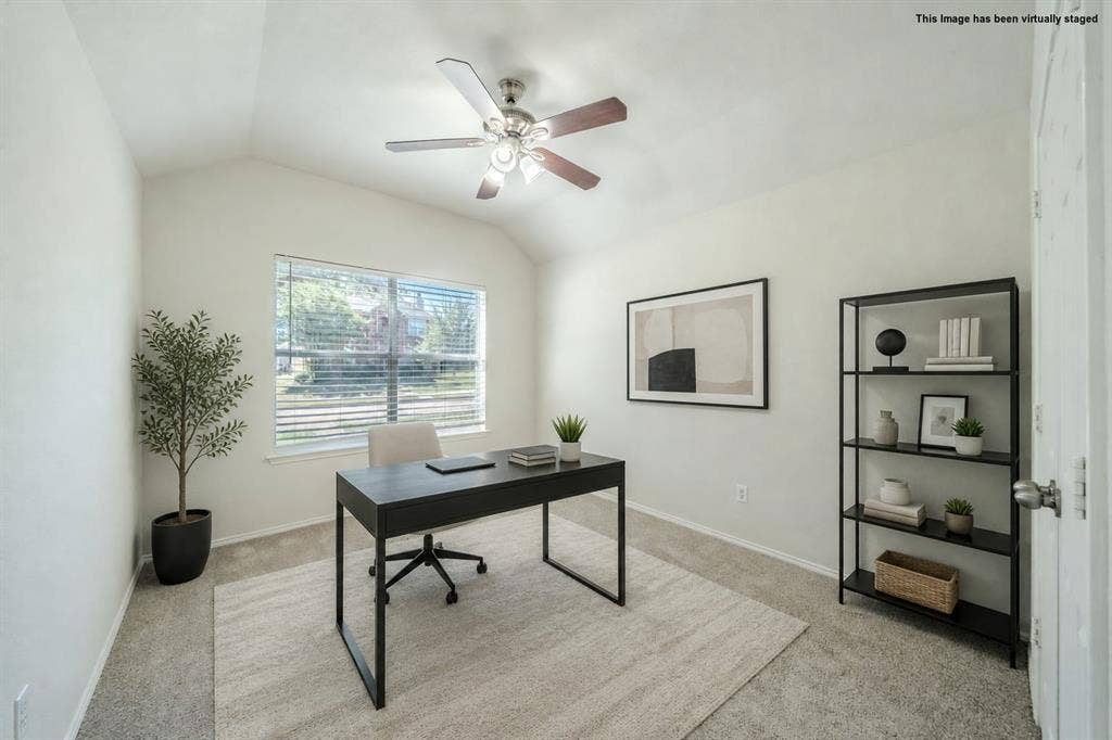 117 Shadybrook Drive, Wylie, TX 75098 Dedicated office, 3rd bedroom or flex room