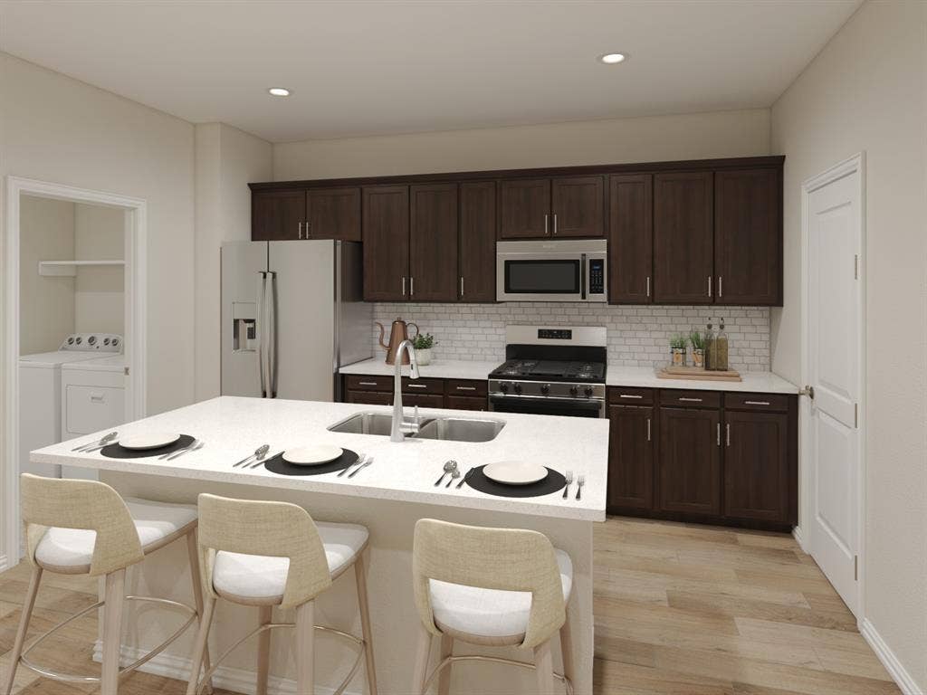 Photo is not of the actual home, but is an inspirational photo of builder’s model home and may depict options, furnishings, and/or decorator features that are not included.