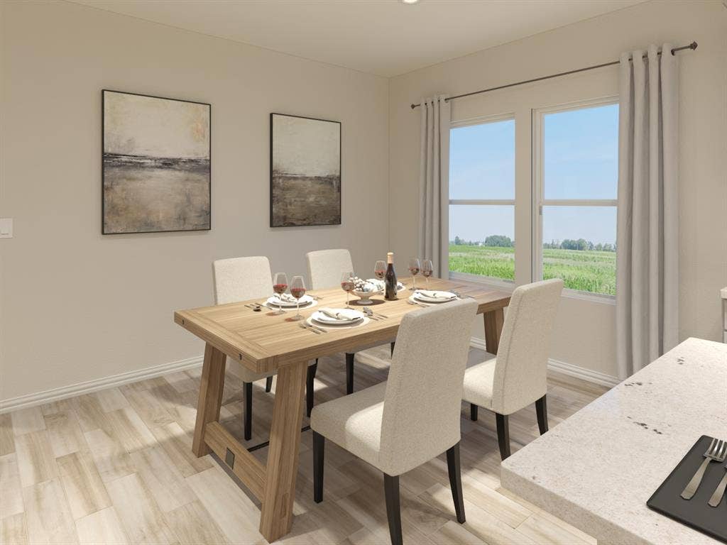 13219 Piney Woods Drive, Rowlett, TX 75089 Photo is not of the actual home, but is an inspirational photo of builder’s model home and may depict options, furnishings, and/or decorator features that are not included.
