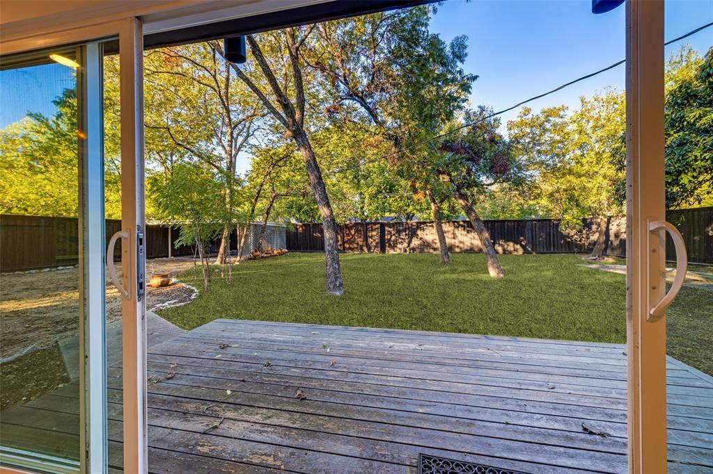 1434 Tranquilla Drive, Dallas, TX 75218 Grass has been enhanced and placed with AI