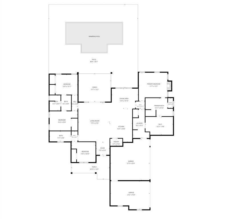 149 Water View Lane, Robinson, TX 76706 Floor plan