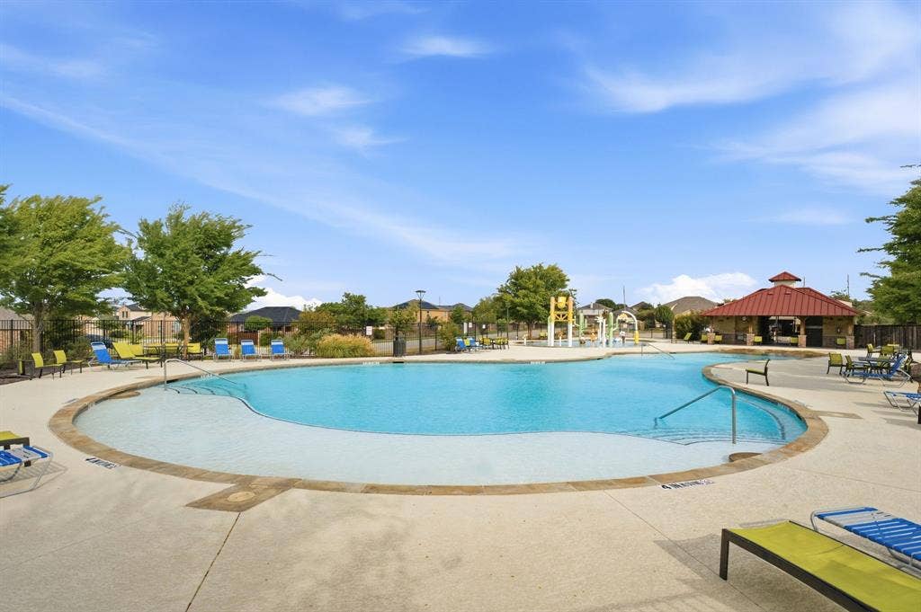 800 Amber Street, Princeton, TX 75407 Trails at Riverstone community pool for resident use.