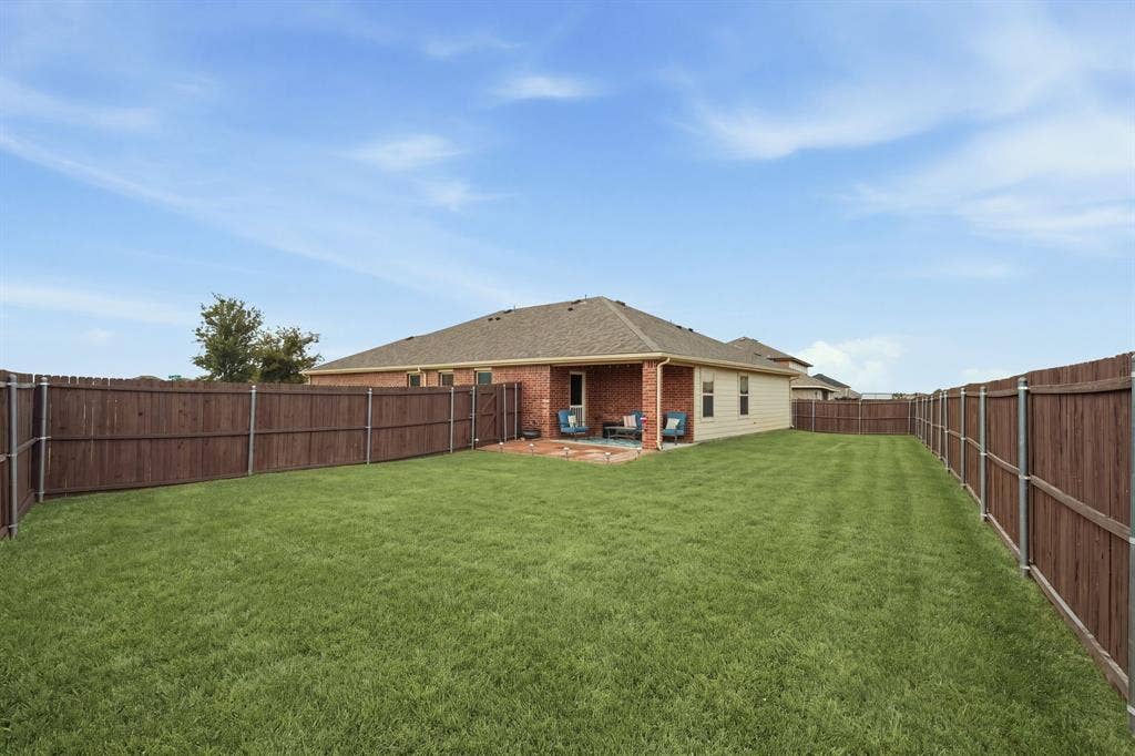 800 Amber Street, Princeton, TX 75407 A backyard this big is hard to find today! Full yard sprinkler system too.