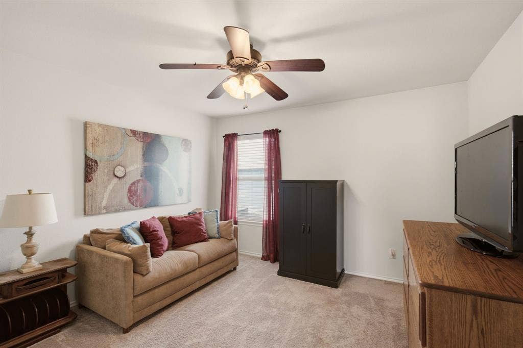 800 Amber Street, Princeton, TX 75407 Bedroom 3, currently used as a second living room or could be a playroom.