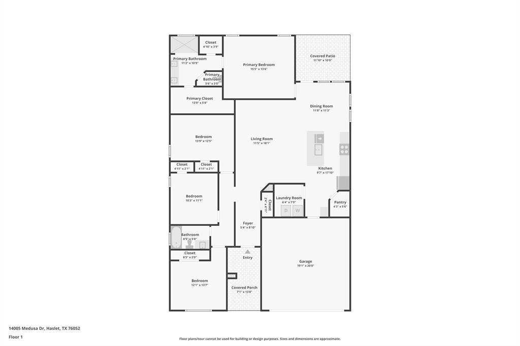 14005 Medusa Drive, Haslet, TX 76052 14005 Medusa Drive, Haslet, TX 76052