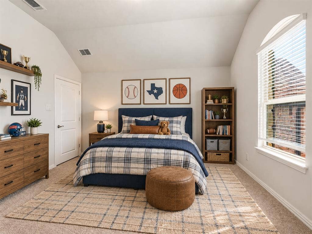 913 Peabody Drive, McKinney, TX 75071 Upstairs bedroom