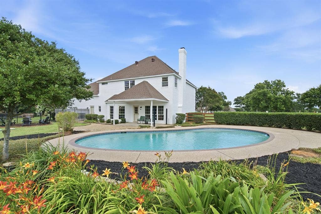 9 ft. deep pool