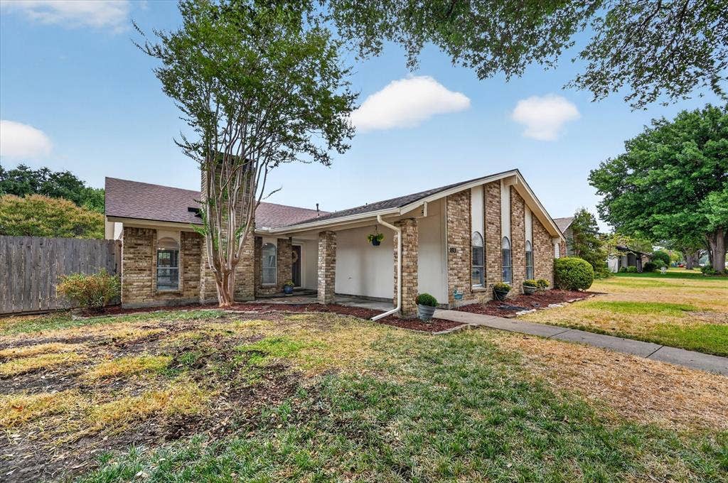 1813 Tulane Drive, Richardson, TX 75081 Side view of home