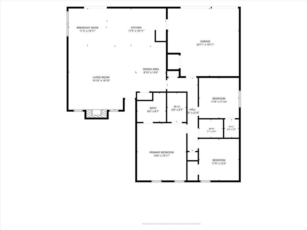 1813 Tulane Drive, Richardson, TX 75081 Floor plan
