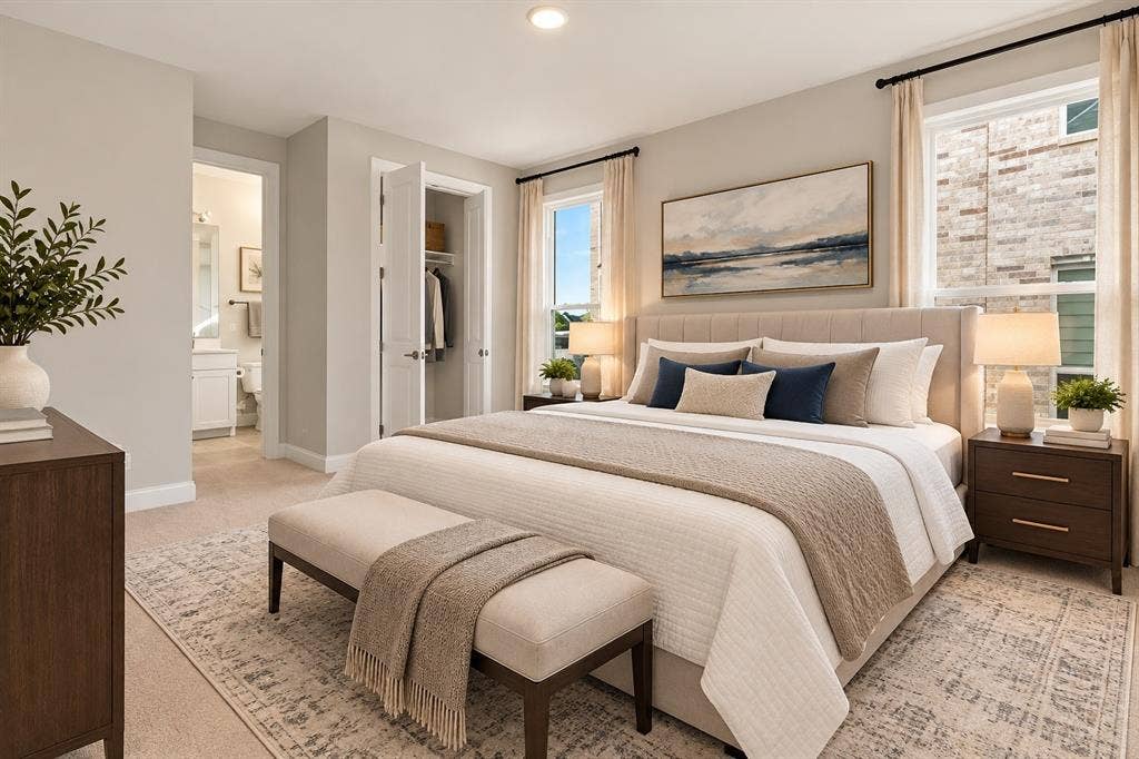 1320 Cartona Road, Fate, TX 75087 Bedroom 3, Spacious - virtually staged