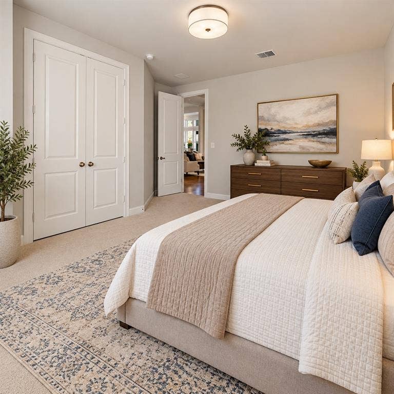1320 Cartona Road, Fate, TX 75087 Bedroom 3, Spacious - virtually staged different angle