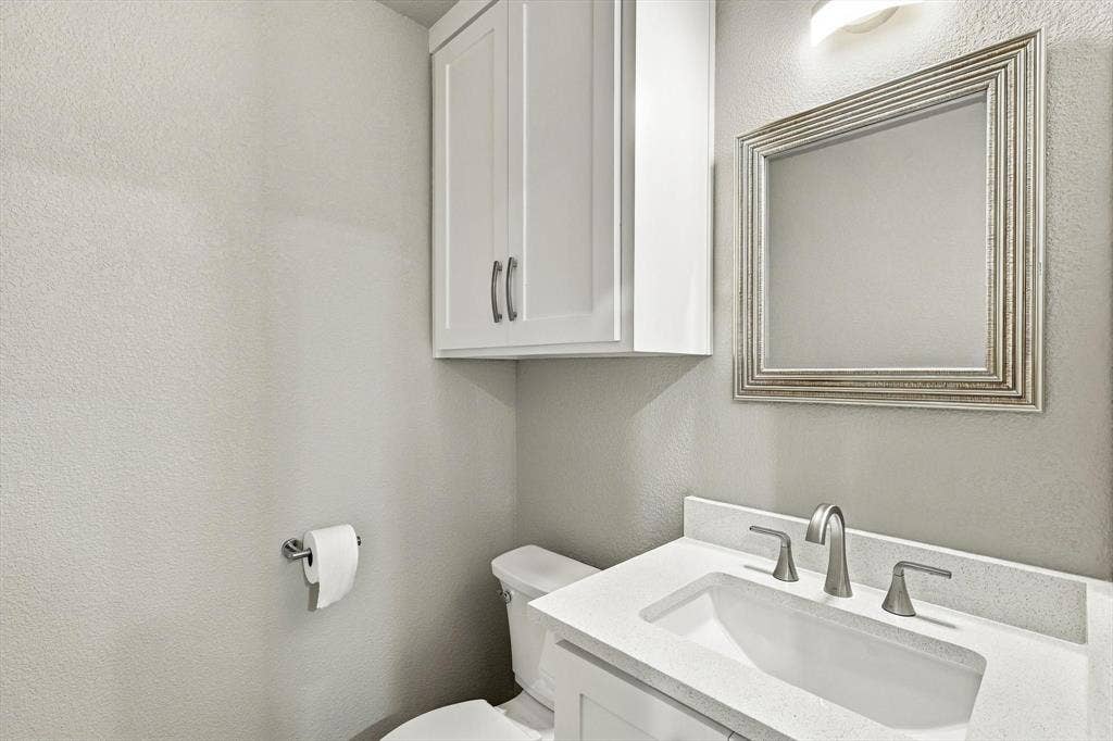 1/2 bath off secondary living area