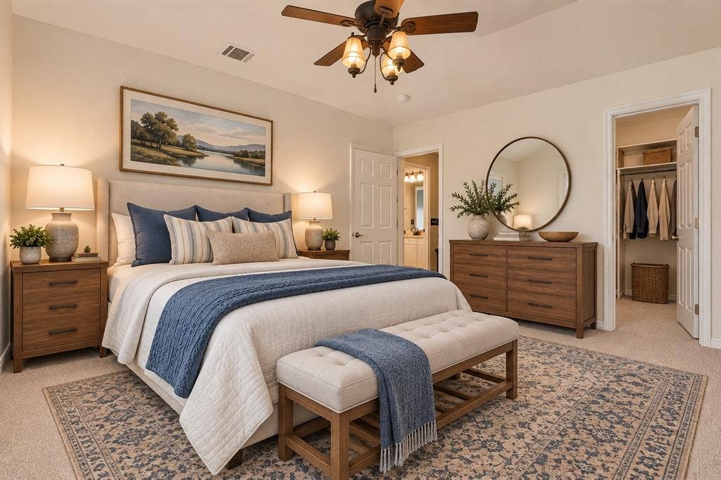 4237 Shores Court, Fort Worth, TX 76137 iVirtually staged with ensuite bath