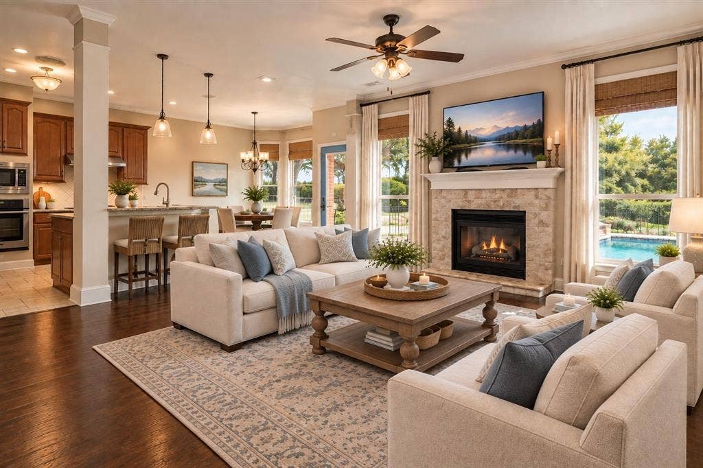 4237 Shores Court, Fort Worth, TX 76137 Virtually Staged