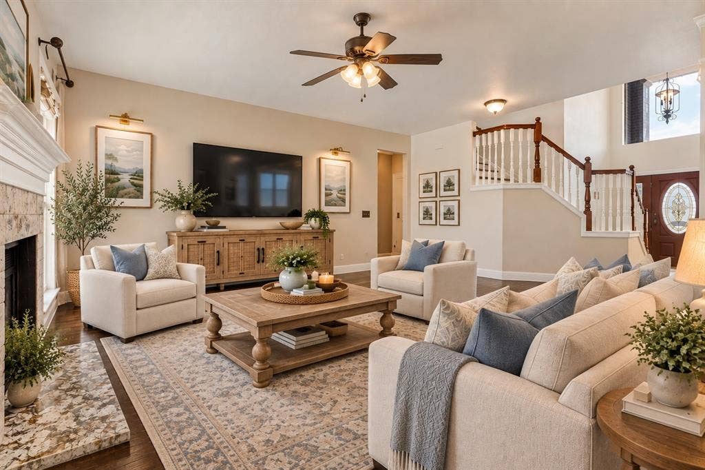 4237 Shores Court, Fort Worth, TX 76137 Virtually Staged