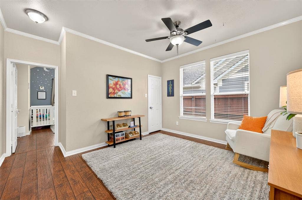 9928 Tanglebrush Drive, McKinney, TX 75072 Flex room between two secondary bedrooms