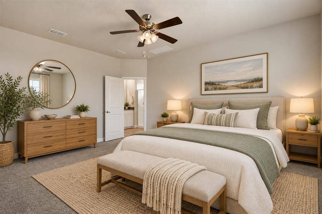 Primary Suite - (virtually staged)
