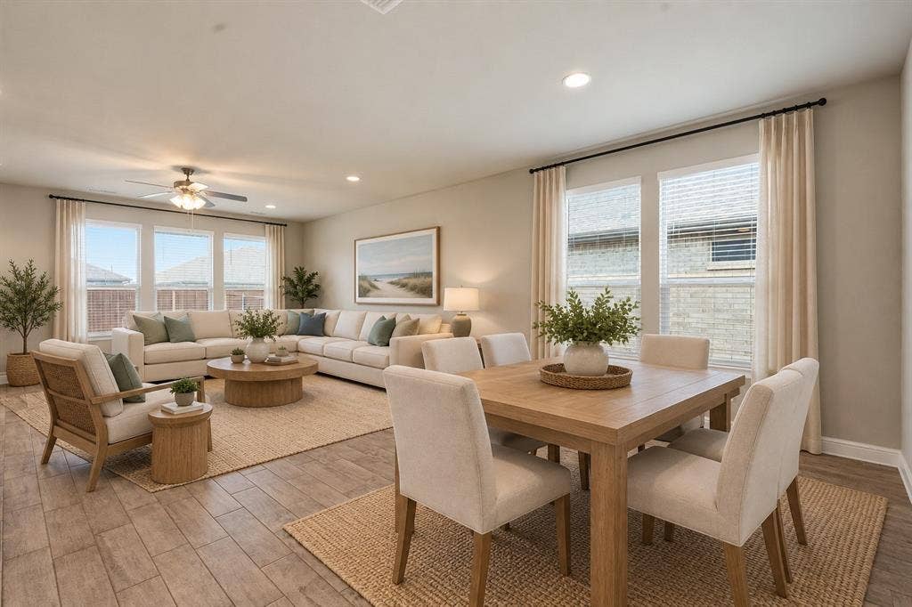 Open Living Area (virtually staged)