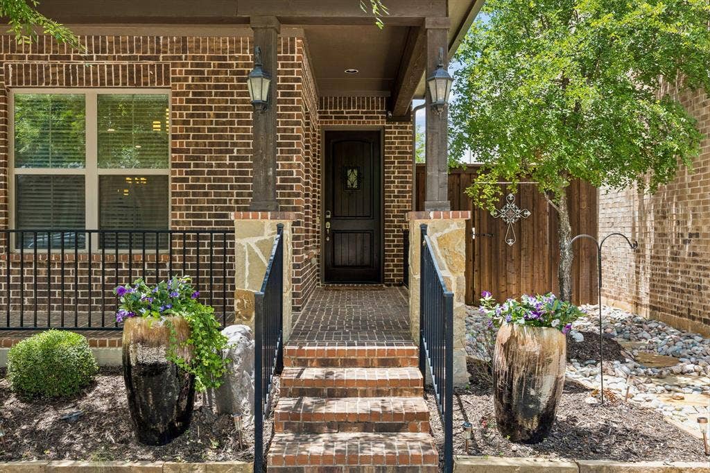 Front porch entry