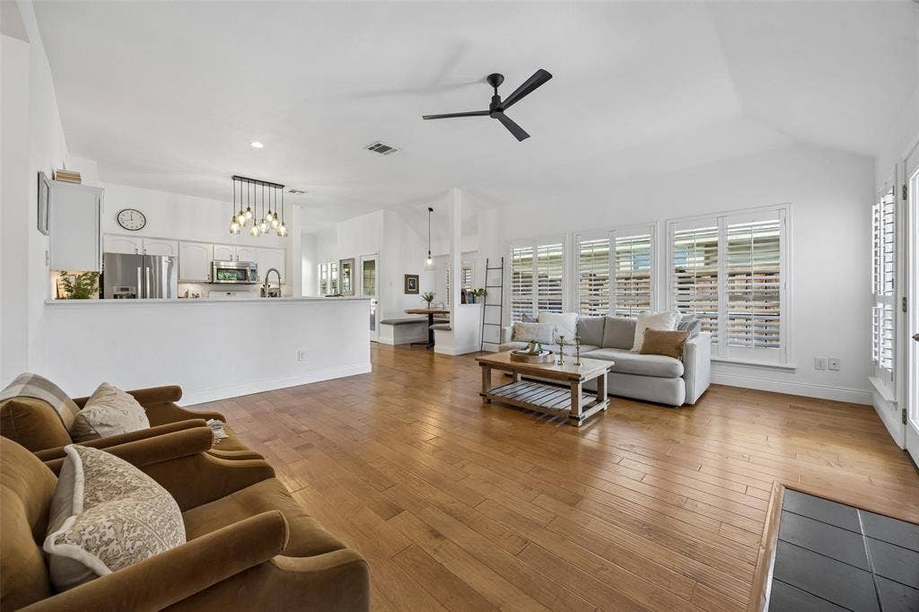 9828 Meadow Rue Drive, McKinney, TX 75072 A spacious, connected floor plan makes entertaining and everyday living feel effortless.