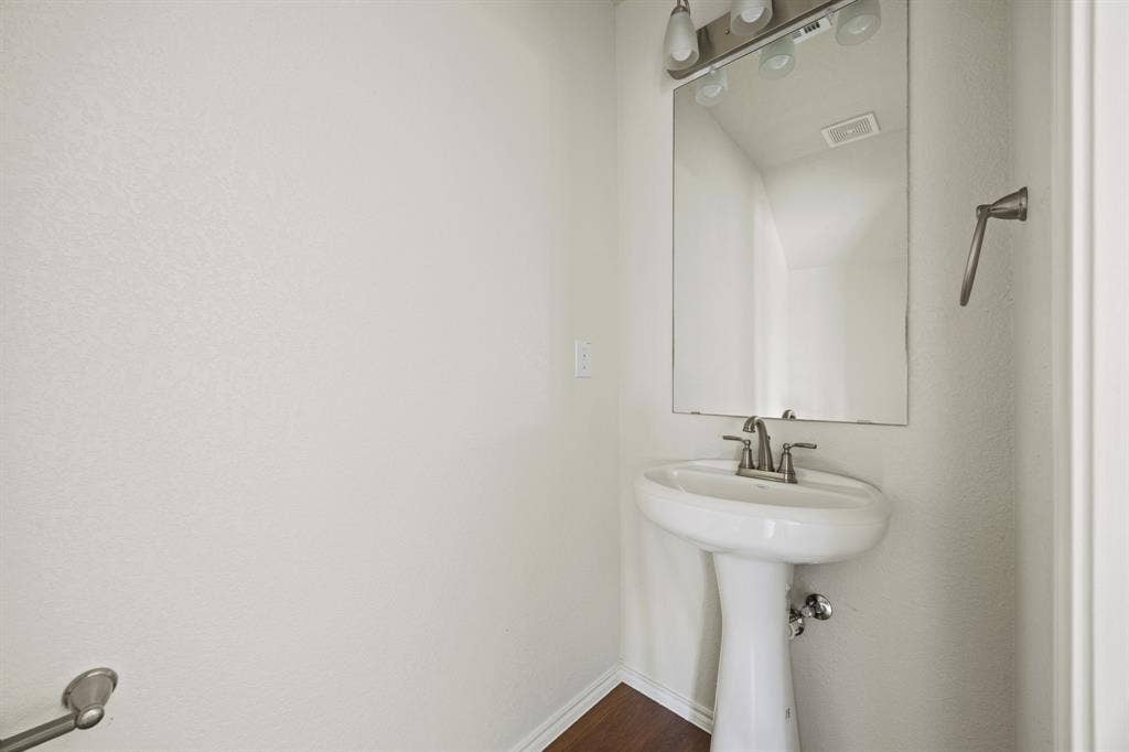 Half bath downstairs