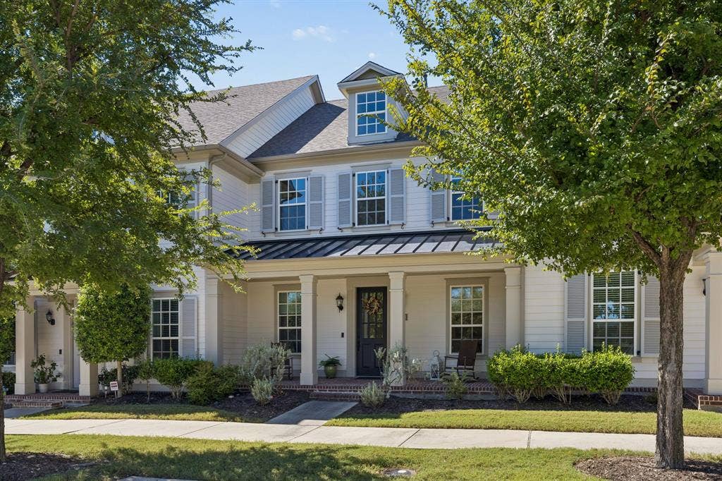 8483 Canal Street, Frisco, TX 75034 Stately front porch on this beautiful home