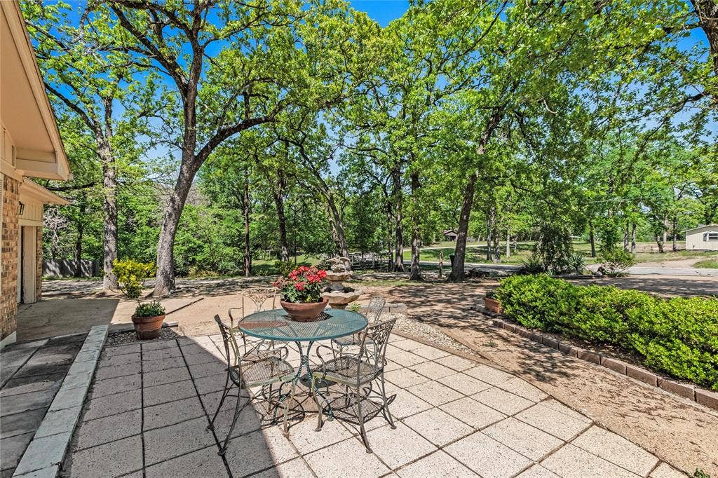 125 Harrell Street, Gun Barrel City, TX 75156 Front Patio of main home.