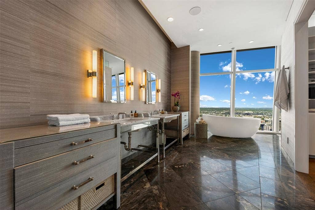1918 Olive Street, #3901, Dallas, TX 75201 Marble floors/calcite surfaces