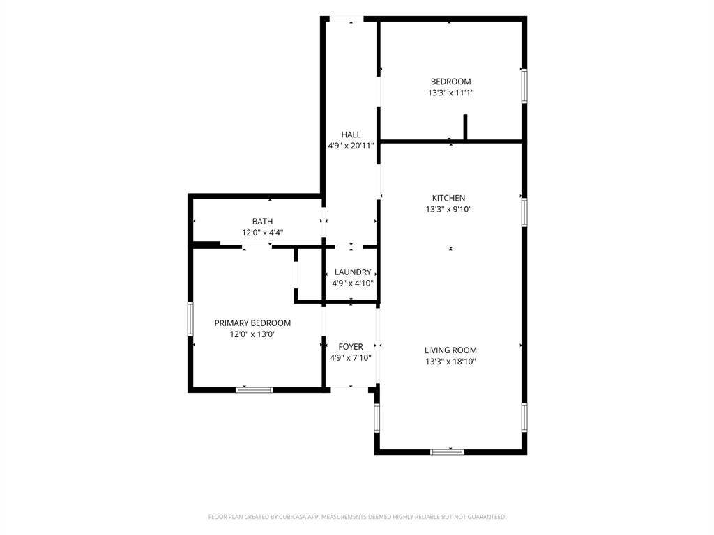 608 Turner Street, Waco, TX 76704 Floor plan