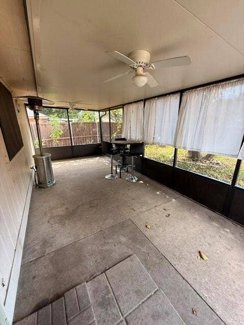 Covered patio