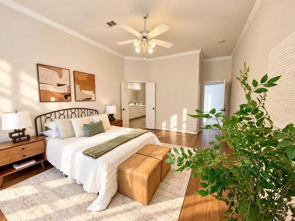 2917 Waterford Drive, Irving, TX 75063 Hardwood-style flooring throughout