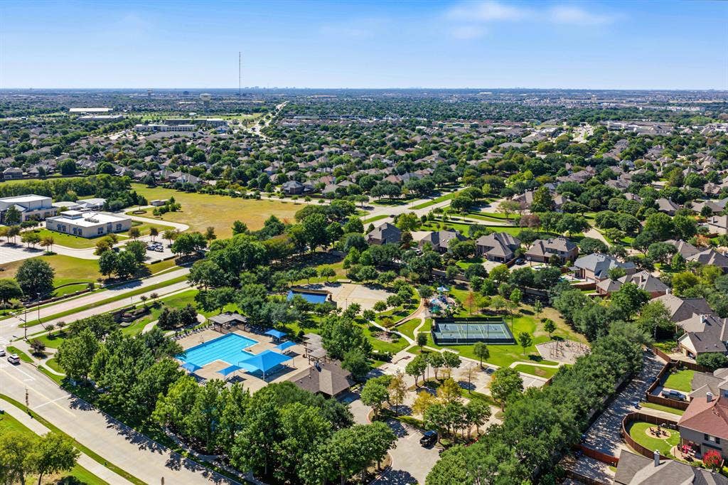 1905 Canyon Wren Drive, McKinney, TX 75071 Aerial view of some of the community amenities