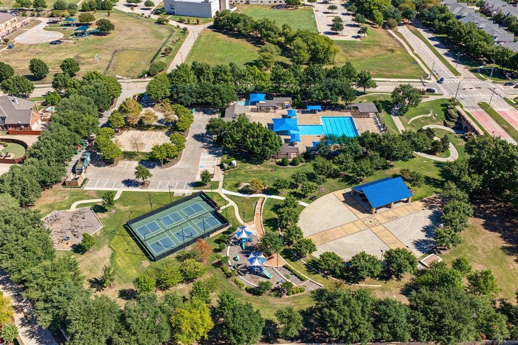1905 Canyon Wren Drive, McKinney, TX 75071 Aerial view of some of the community amenities