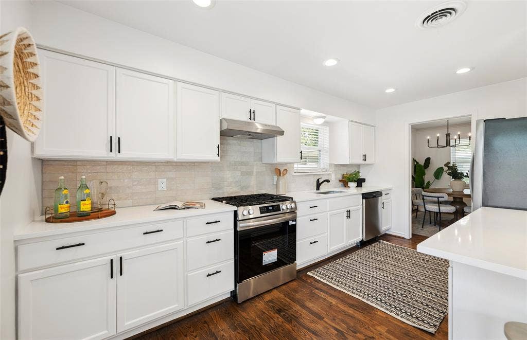 All new backsplash