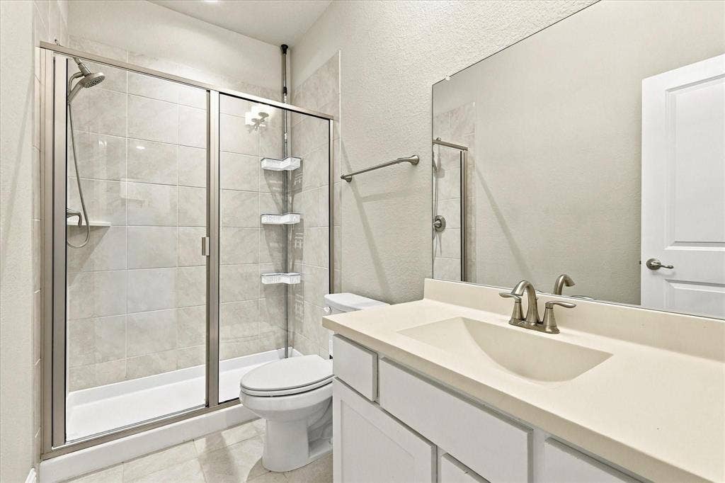 Hallway bathroom