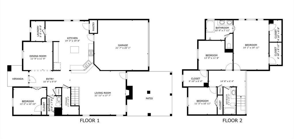 1114 Hidden Creek Drive, Allen, TX 75002 Floor plan