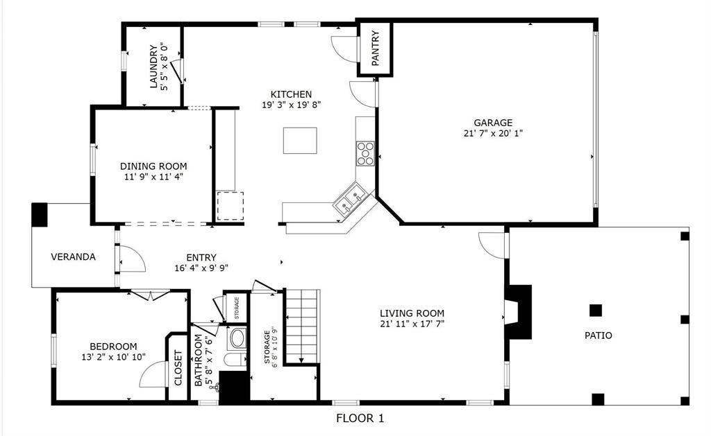 1114 Hidden Creek Drive, Allen, TX 75002 Floor plan