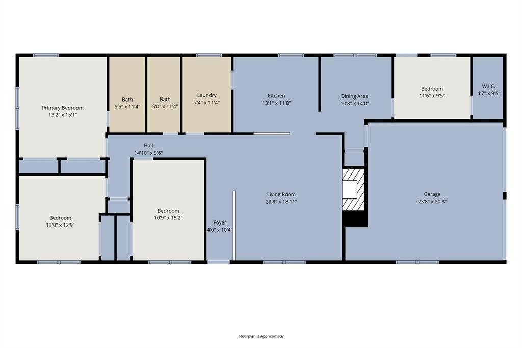 118 Spring Lake Drive, Lacy Lakeview, TX 76705 Buyers confirm all measurements. The 4th bedroom off of the dining area has a large walk in closet and outside entrance and could be used as an office. Virtual staging has it as an office in the pictures!