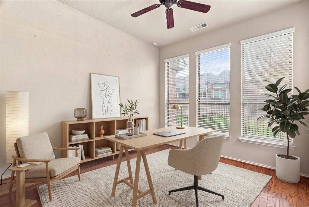 4220 Boxwood Drive, Denton, TX 76208 Virtually staged to show what you can do with this study.