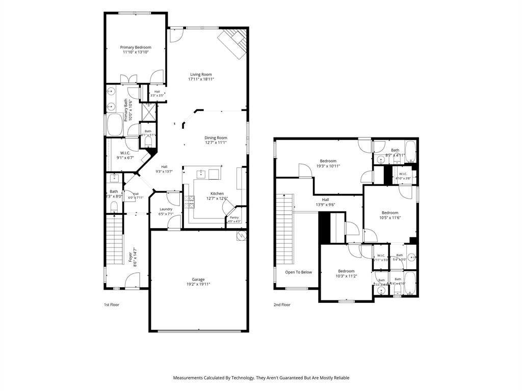 9801 Moccasin Creek Lane, McKinney, TX 75071 Floor plan