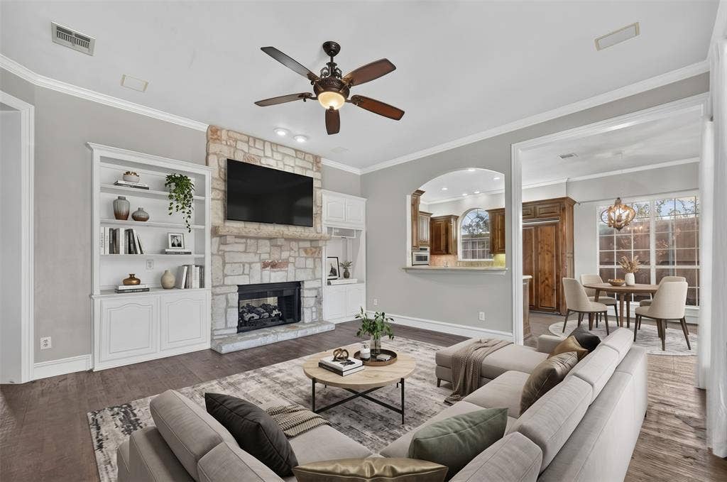 8004 Ashby Court, Plano, TX 75025 This photo has been virtually staged