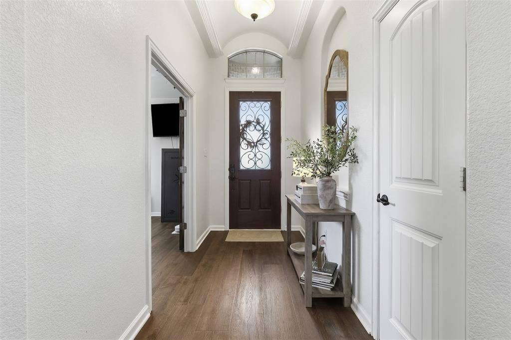 Office to the left, Storage closet to the right