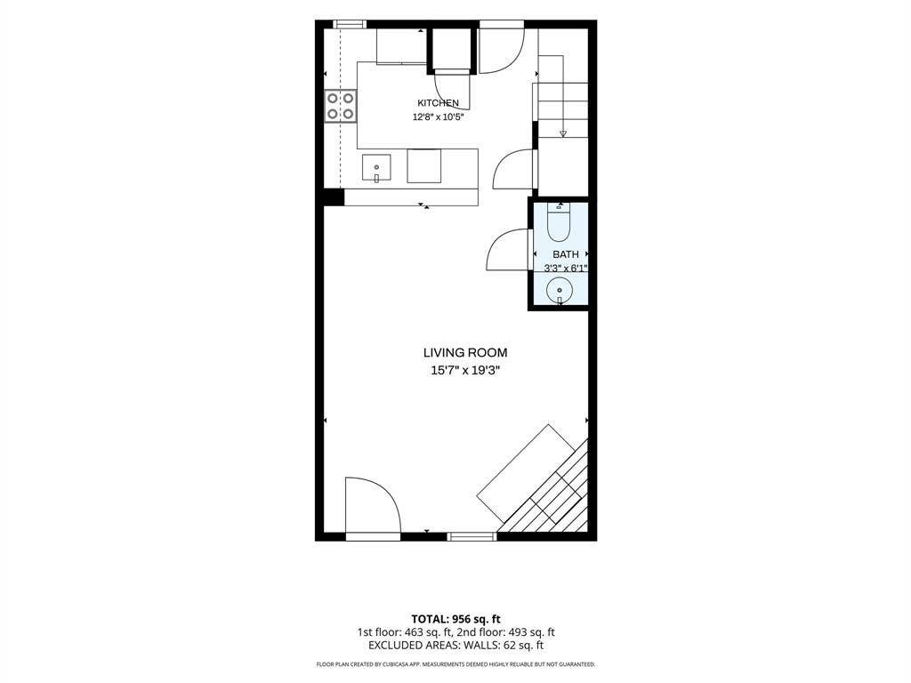 212 Samuel Boulevard, #3, Coppell, TX 75019 Floor plan