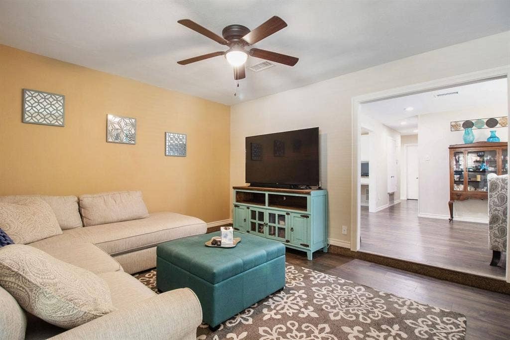 4026 Salem Drive, Garland, TX 75043 Just add a door if you are looking for a 4th bedroom or private office with full bath and closet.